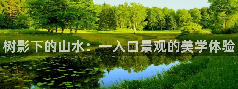 玛雅集团天顺娱乐怎么样：树影下的山水：一入口景观的美学体验